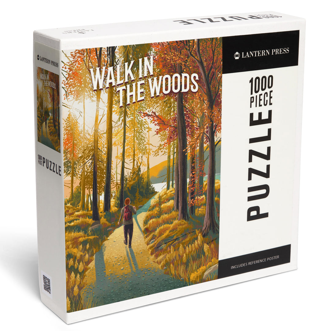 Walk in the Woods, Day Hike, 1000 Piece Jigsaw Puzzle
