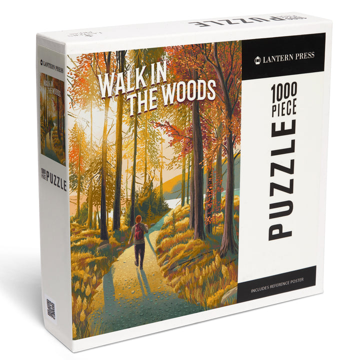 Walk in the Woods, Day Hike, 1000 Piece Jigsaw Puzzle