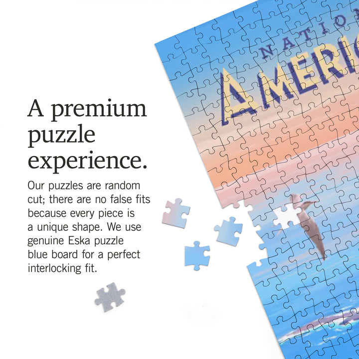 National Park of American Samoa, Oil Painting, 1000 Piece Jigsaw Puzzle