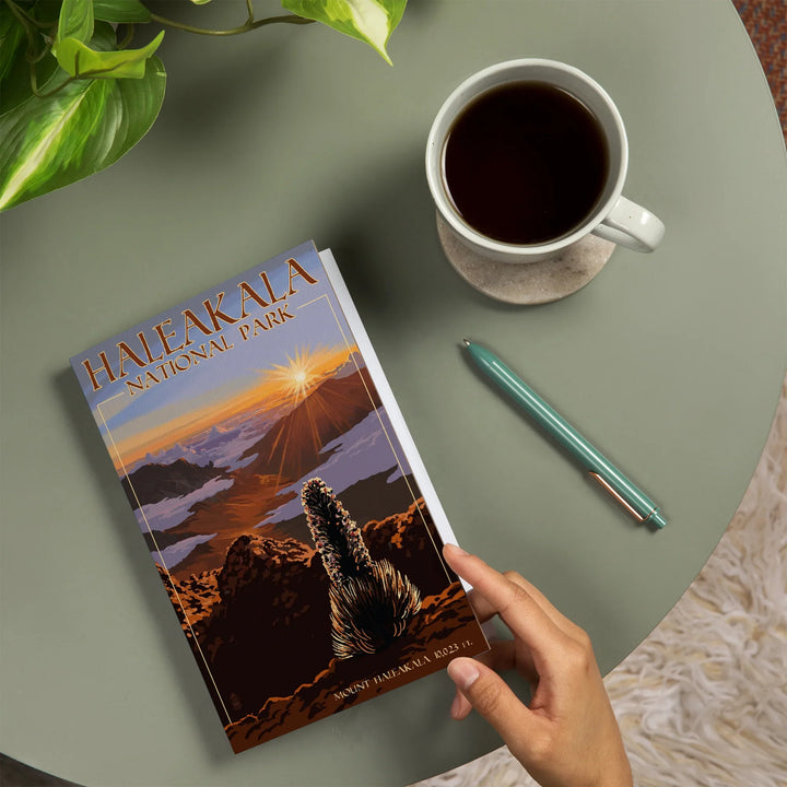 Lined 6x9 Journal, Haleakalā National Park, Sunrise, Lay Flat, 193 Pages, FSC paper