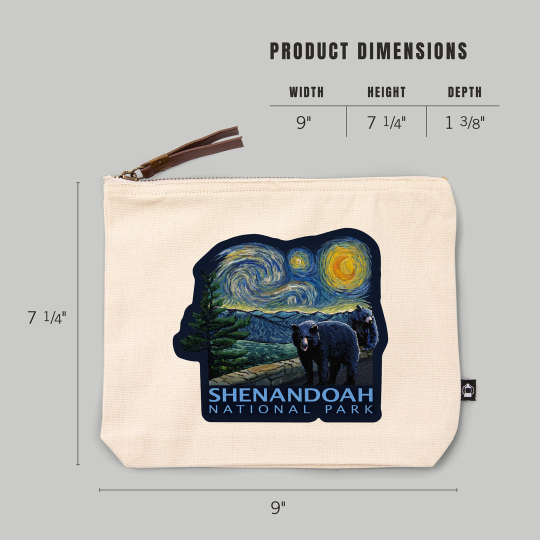Shenandoah National Park, Virginia, Starry Night National Park Series, Contour, Accessory Go Bag