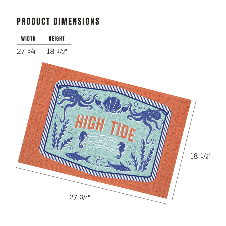 Dockside Series, High Tide, 1000 Piece Jigsaw Puzzle