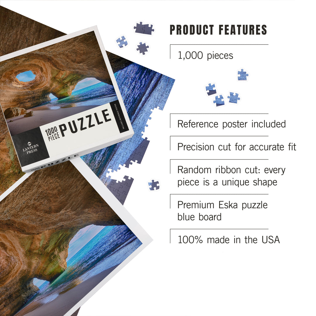 Benagil Cave, Portugal, 1000 Piece Jigsaw Puzzle