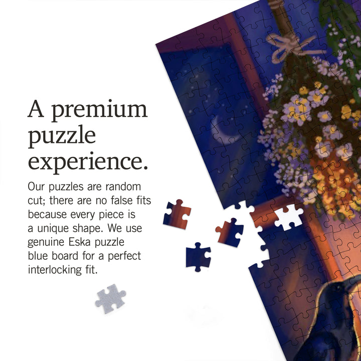 Oil Painting, Midnight Apothecary, 1000 Piece Jigsaw Puzzle