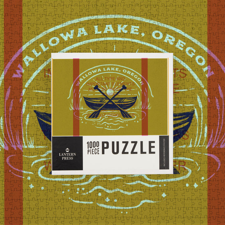 Wallowa Lake, Oregon, Lake Life Series, Slow Down Summer, 1000 Piece Jigsaw Puzzle