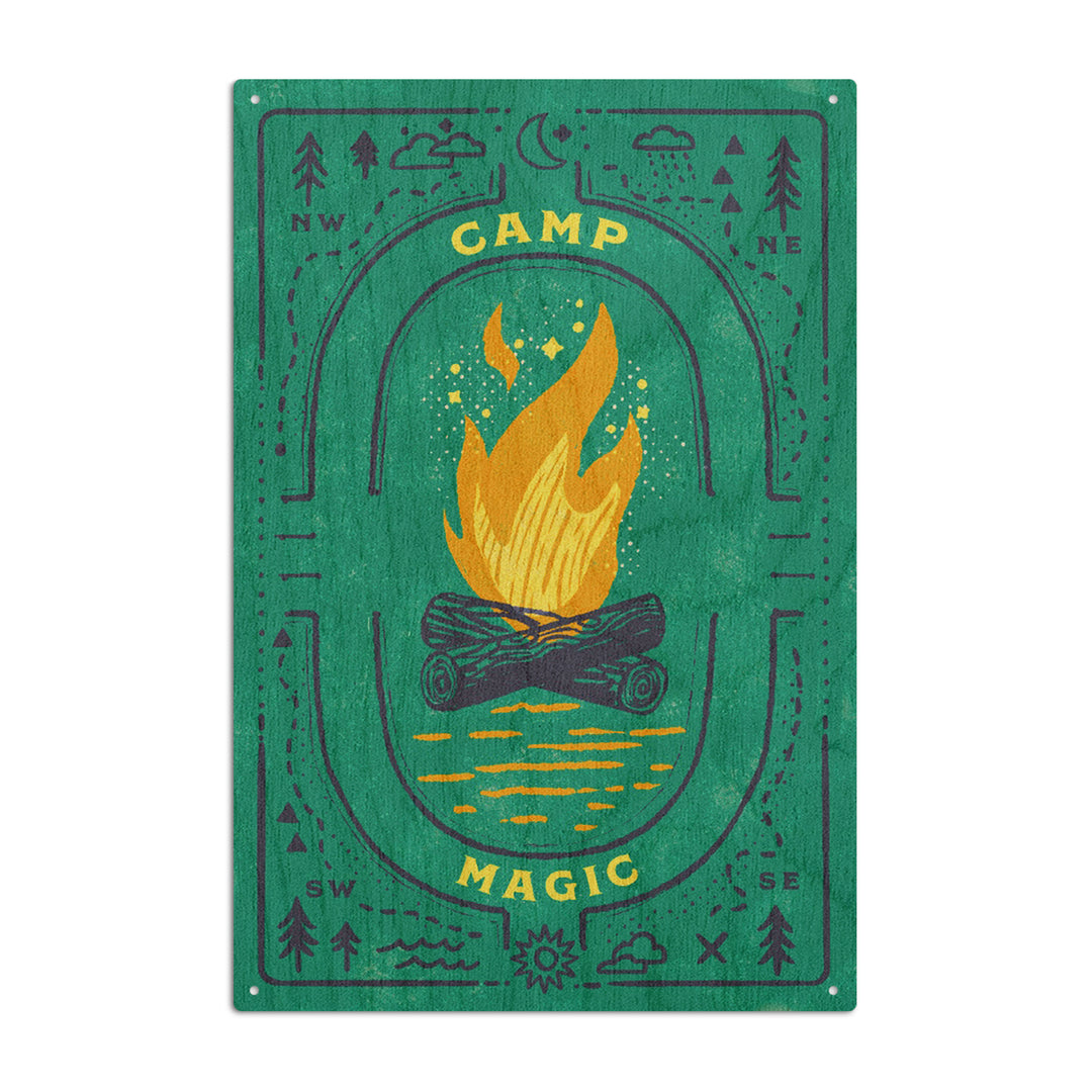 Lake Life Series, Camp Magic, Wood Signs and Postcards