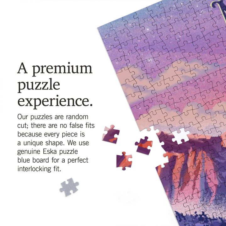 Maine, Lithograph, Apres Ski, 1000 Piece Jigsaw Puzzle