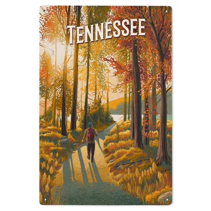 Tennessee, Walk in the Woods, Day Hike wood signs and postcards