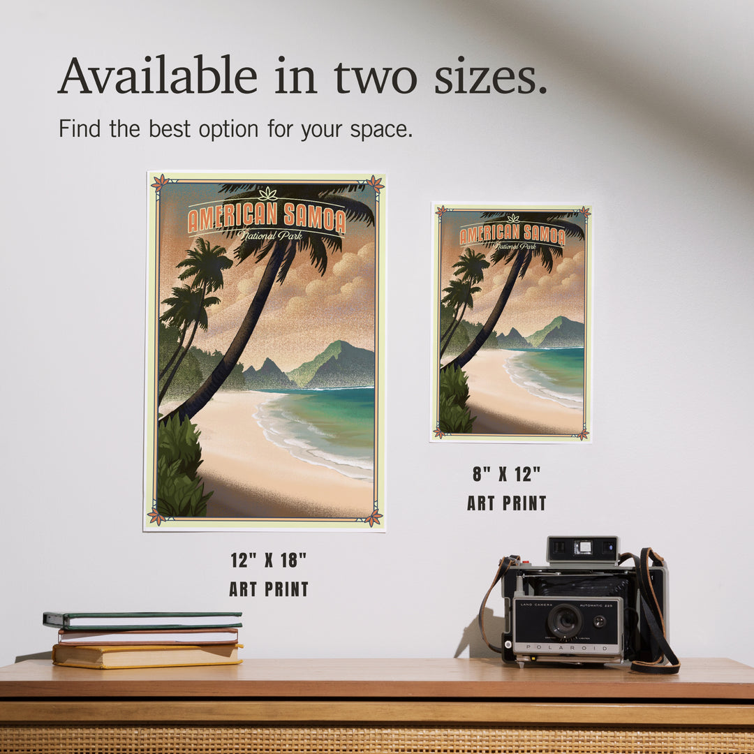 National Park of American Samoa, American Samoa, Lithograph, Art & Giclee Prints