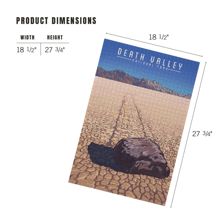 Death Valley National Park, California, Racetrack Playa, Jigsaw Puzzle