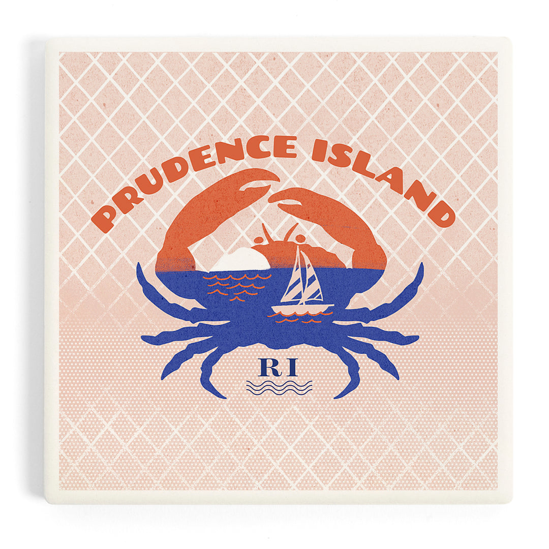 Prudence Island, Rhode Island, Dockside Collection, Crab, Coasters