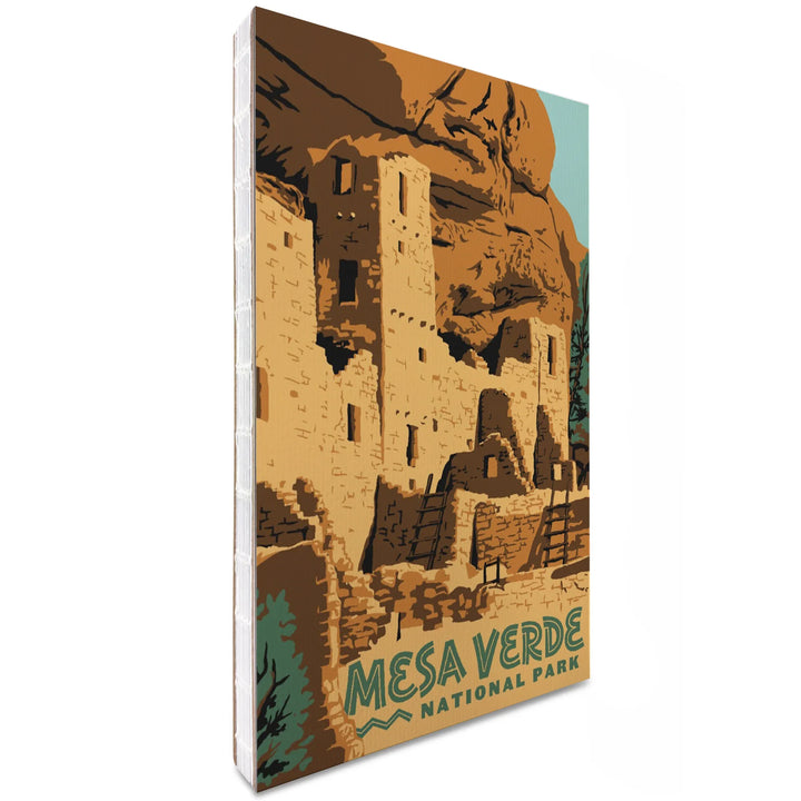 Lined 6x9 Journal, Mesa Verde National Park, Explorer Series, Lay Flat, 193 Pages, FSC paper