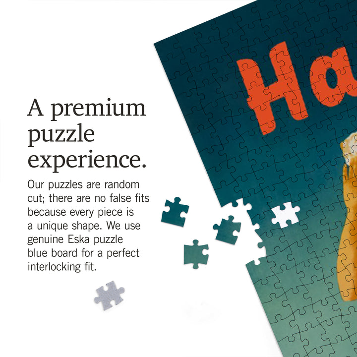 Hawaii, Vintage Hula, Jigsaw Puzzle