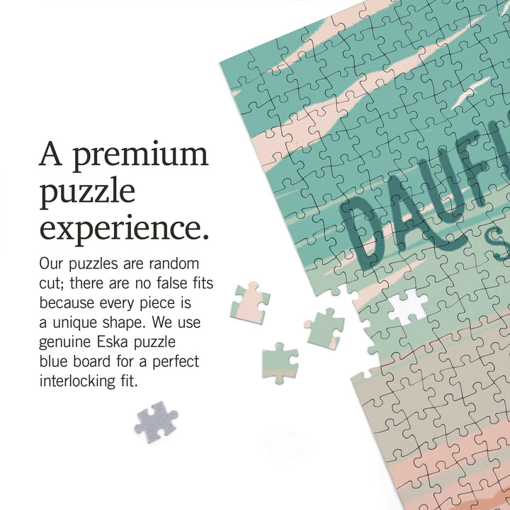 Daufuskie Island, South Carolina, Painterly, Bottle this Moment, Beach Chairs, 1000 Piece Jigsaw Puzzle