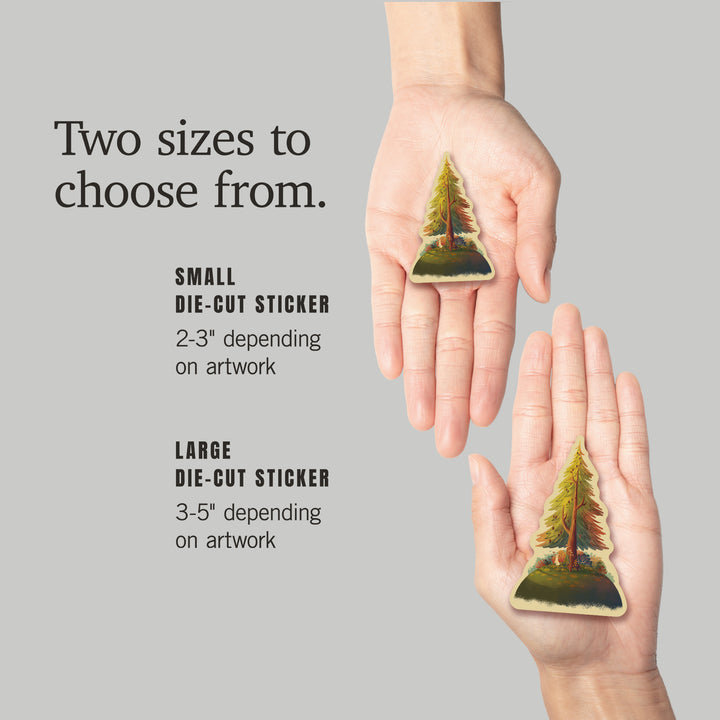Storybook, Evergreen, Vinyl Sticker