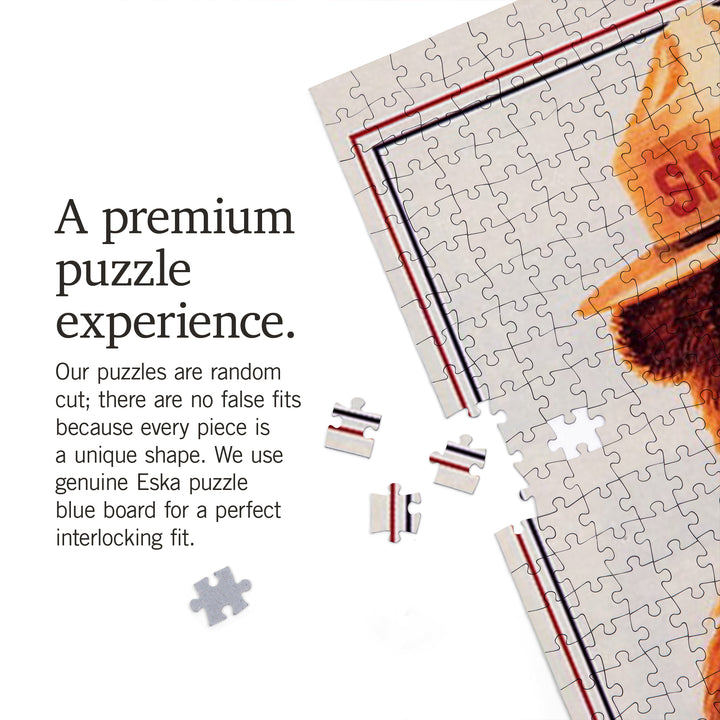 Smokey Bear, Only You, Officially Licensed Vintage Poster, Jigsaw Puzzle