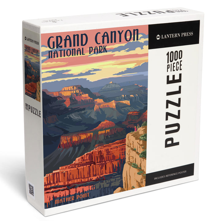 Grand Canyon National Park, Arizona, Mather Point, Jigsaw Puzzle