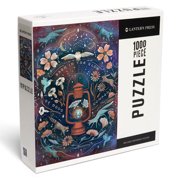 Bask in the Glow of Good Company, Jigsaw Puzzle