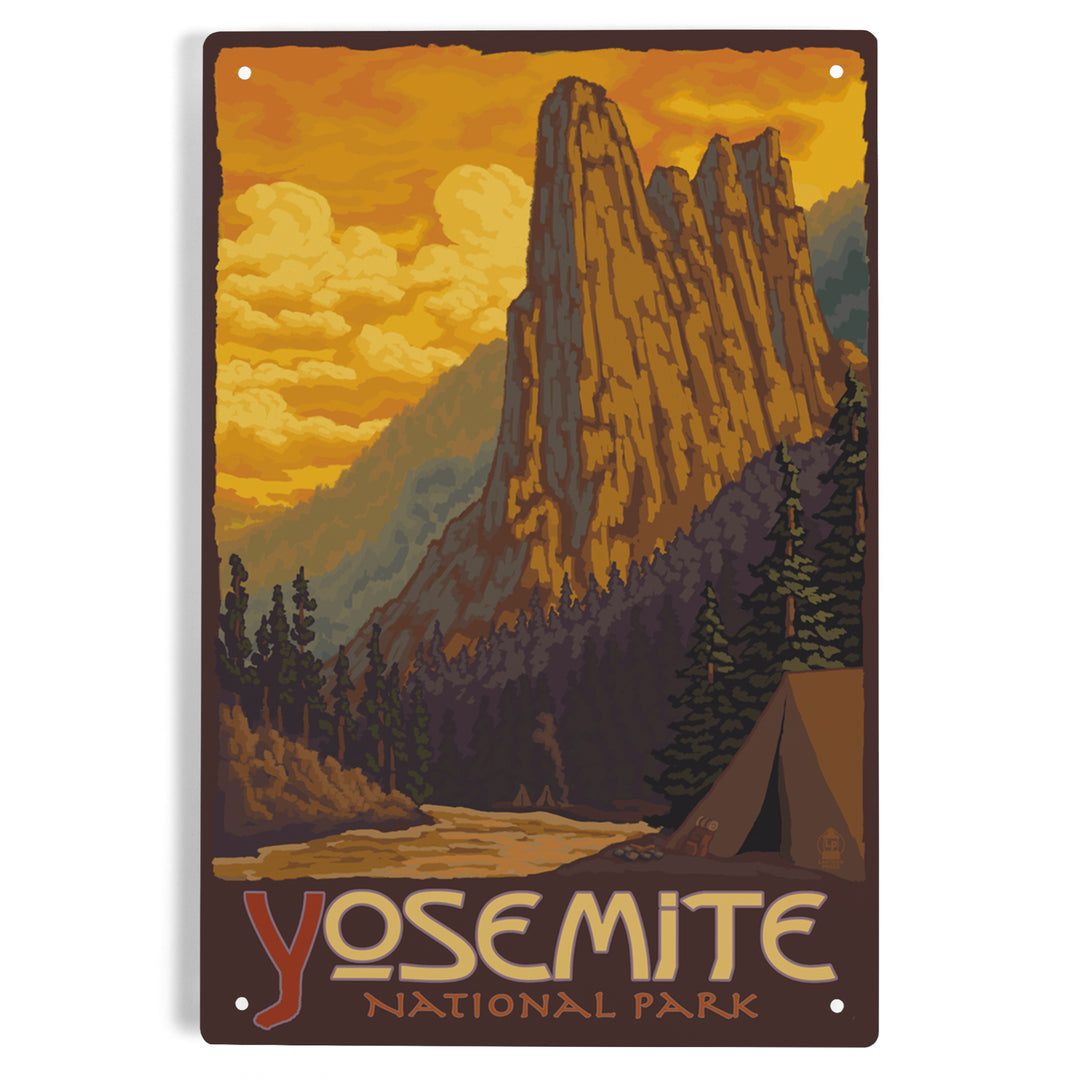 Yosemite National Park, California, Sentinel, Metal Signs