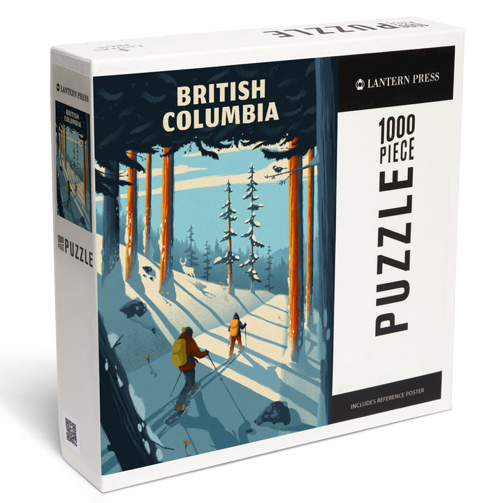 British Columbia, Better on Foot, Snowshoeing, Jigsaw Puzzle