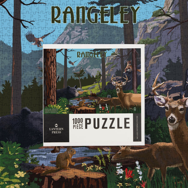Rangeley, Maine, Wildlife Utopia, Jigsaw Puzzle