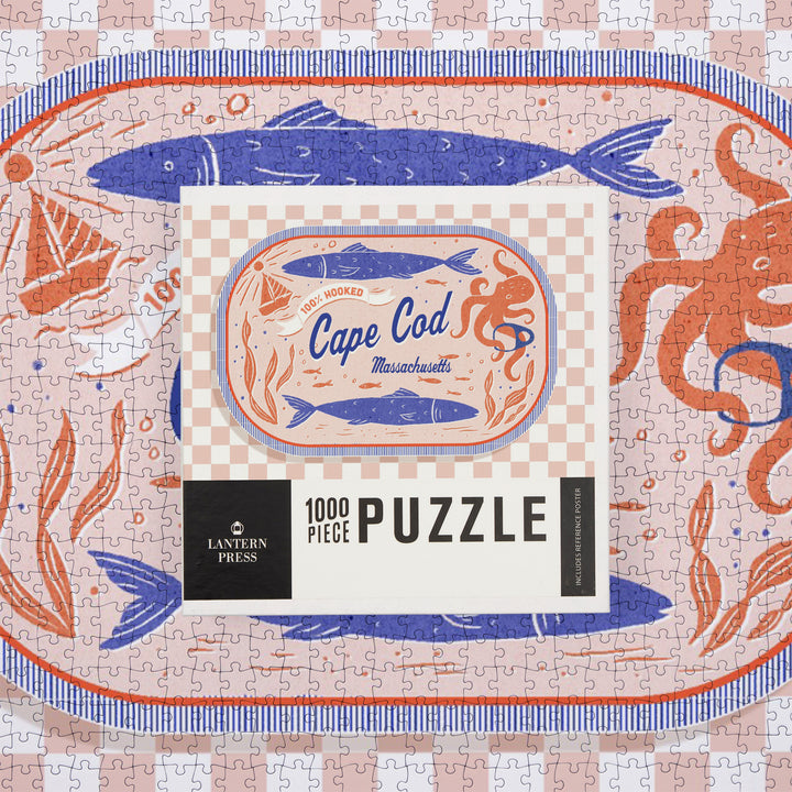 Cape Cod, Massachusetts, Dockside Series, 100% Hooked, Jigsaw Puzzle