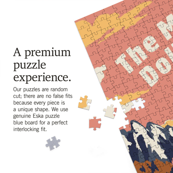 Colorado, Explorer Series, One Million Dollar Highway, 1000 Piece Jigsaw Puzzle