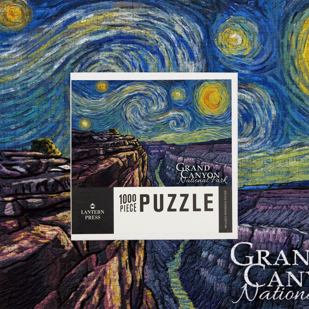 Grand Canyon National Park, Starry Night, 1000 Piece Jigsaw Puzzle