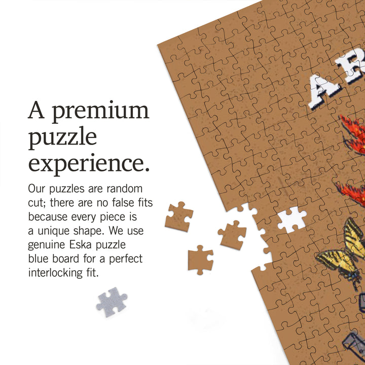 Arizona, Treasure Trove, State Series, Jigsaw Puzzle