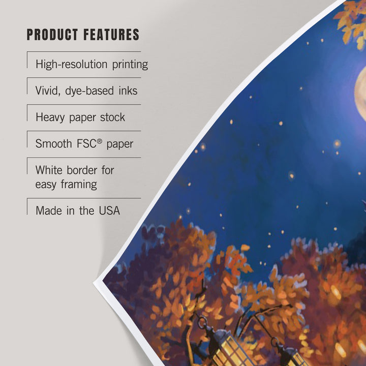 Oil Painting, Witch's Gathering, Art & Giclee Prints