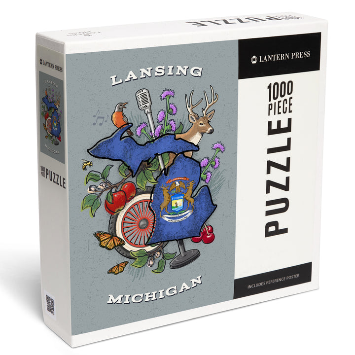 Lansing, Michigan, State Treasure Trove, Jigsaw Puzzle
