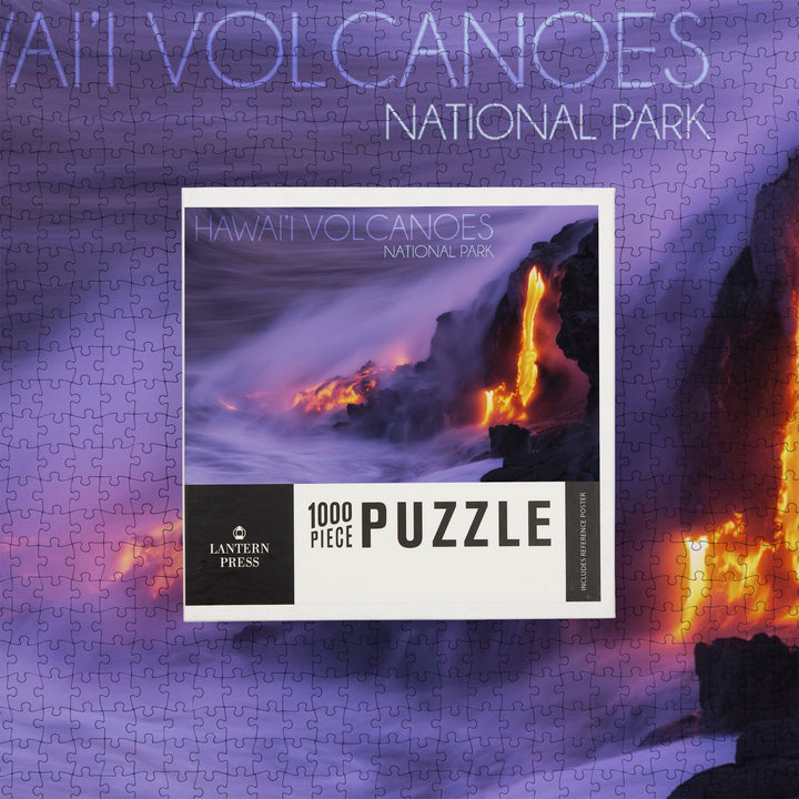 Hawaii Volcanoes National Park, Lava Flow, 1000 Piece Jigsaw Puzzle