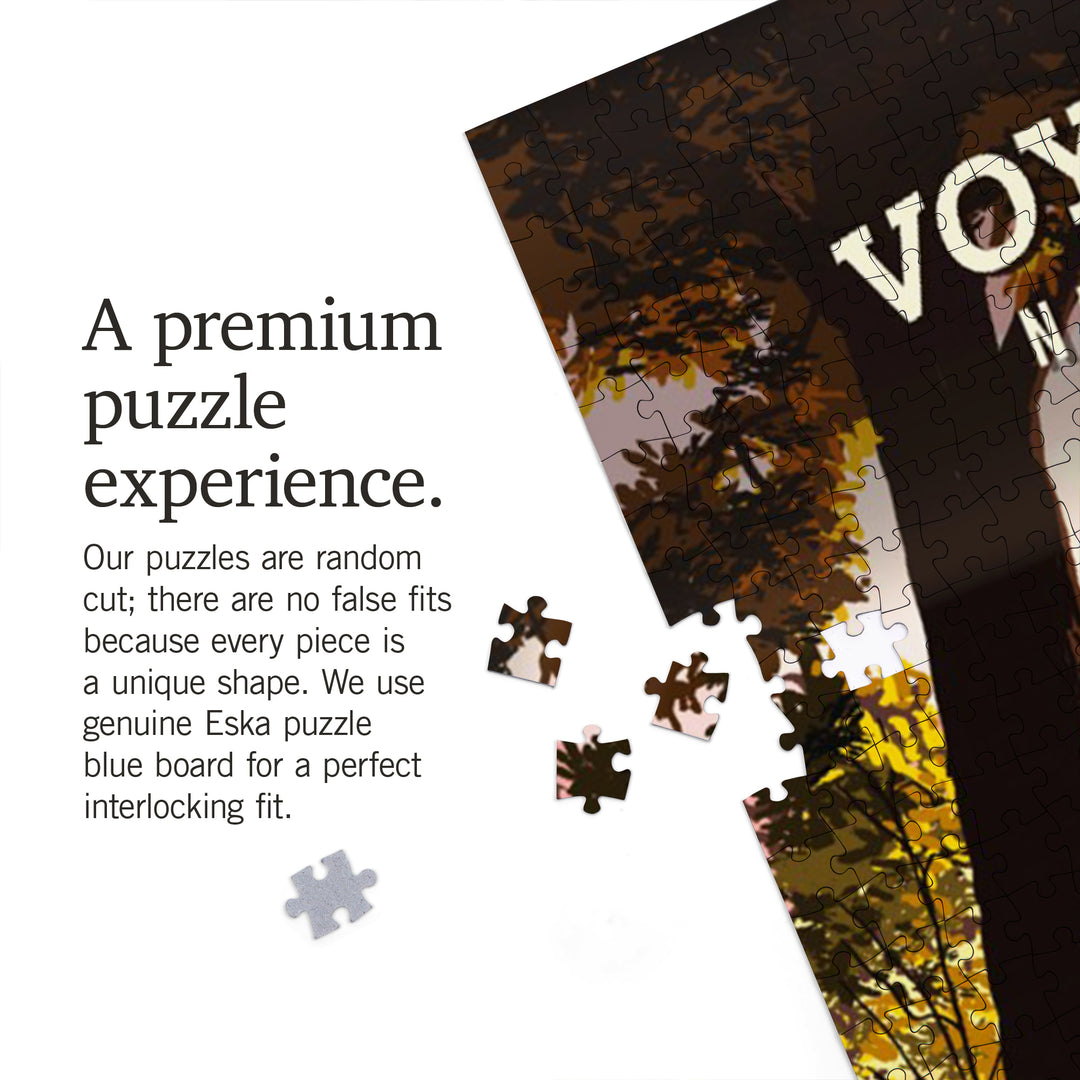 Voyageurs National Park, Minnesota, Painterly National Park Series, Jigsaw Puzzle