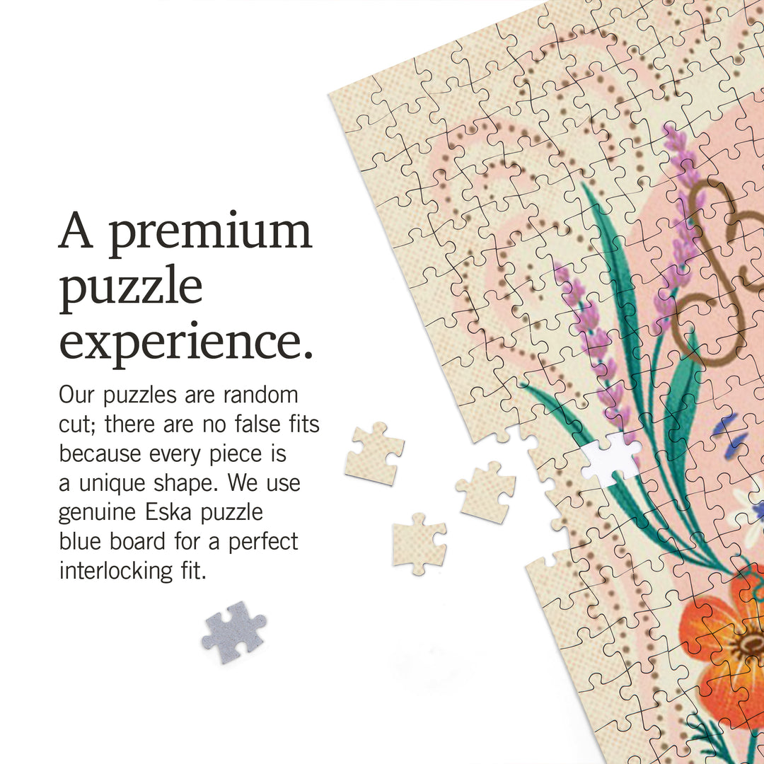 Bask in Positivity, Summer, 1000 Piece Jigsaw Puzzle