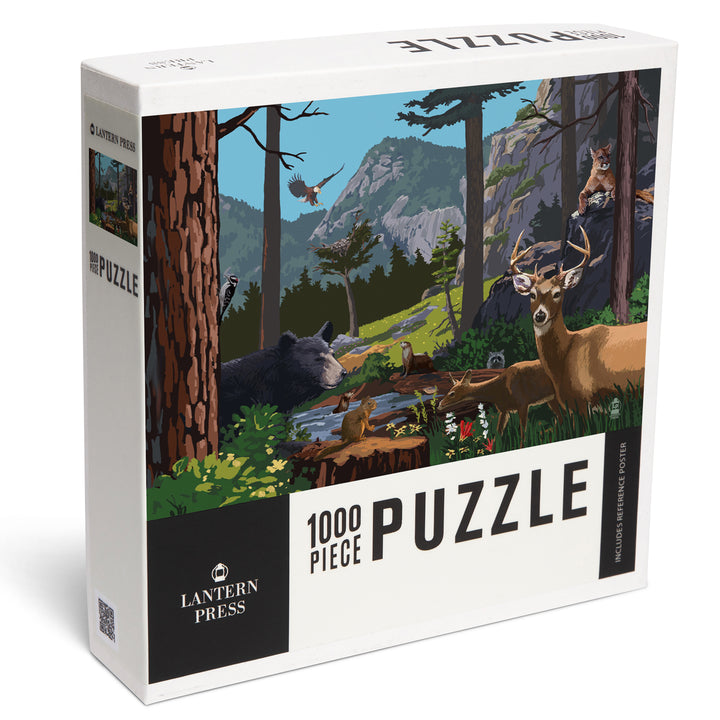 Wildlife Utopia, 1000 Piece Jigsaw Puzzle