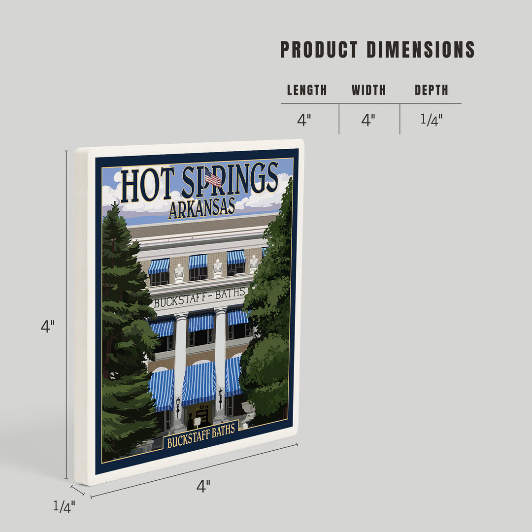 Hot Springs National Park, Arkansas, Buckstaff Bathhouse, Coasters