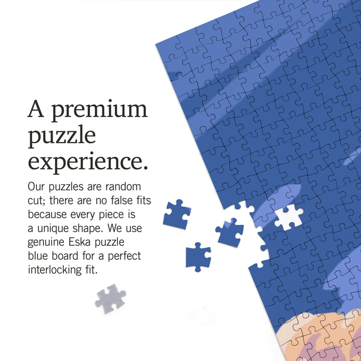 Painterly, Bald Eagle, 1000 Piece Jigsaw Puzzle