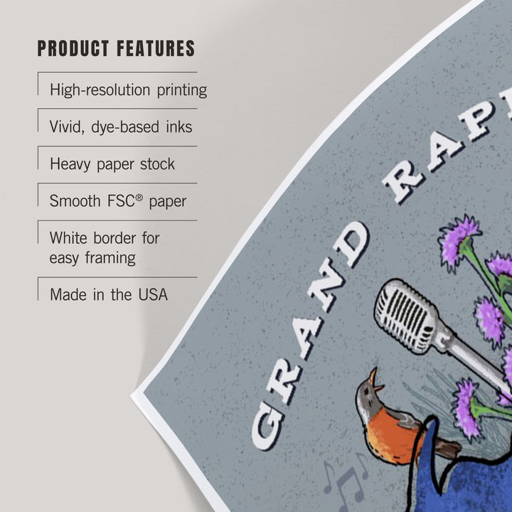 Grand Rapids, Michigan, State Treasure Trove, Art & Giclee Prints