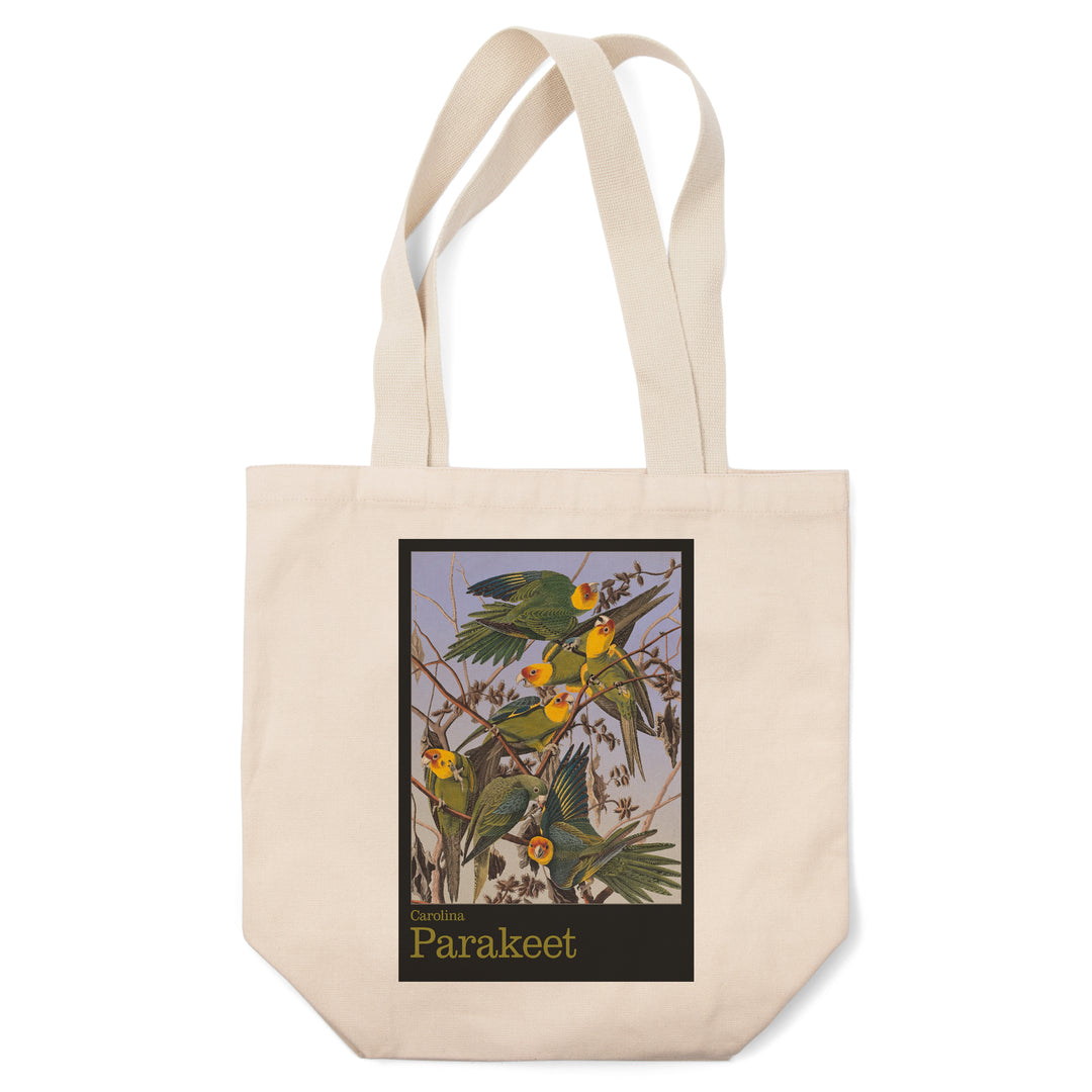 Audubon Birds of North America, Parakeet, Tote Bag