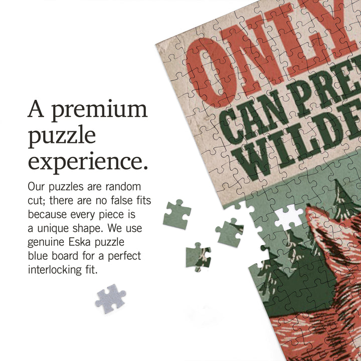 Montana, Smokey Bear and Woodland Creatures, Officially Licensed, Jigsaw Puzzle