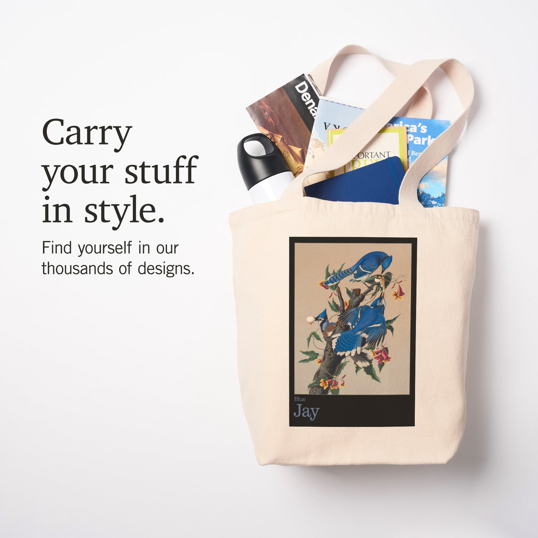 Audubon Birds of North America, Blue Jay, Tote Bag