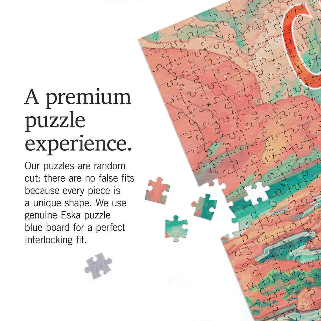 Fluid Linework, Crab, 1000 Piece Jigsaw Puzzle