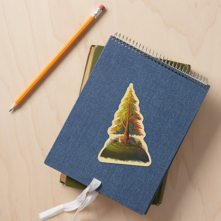 Storybook, Evergreen, Vinyl Sticker