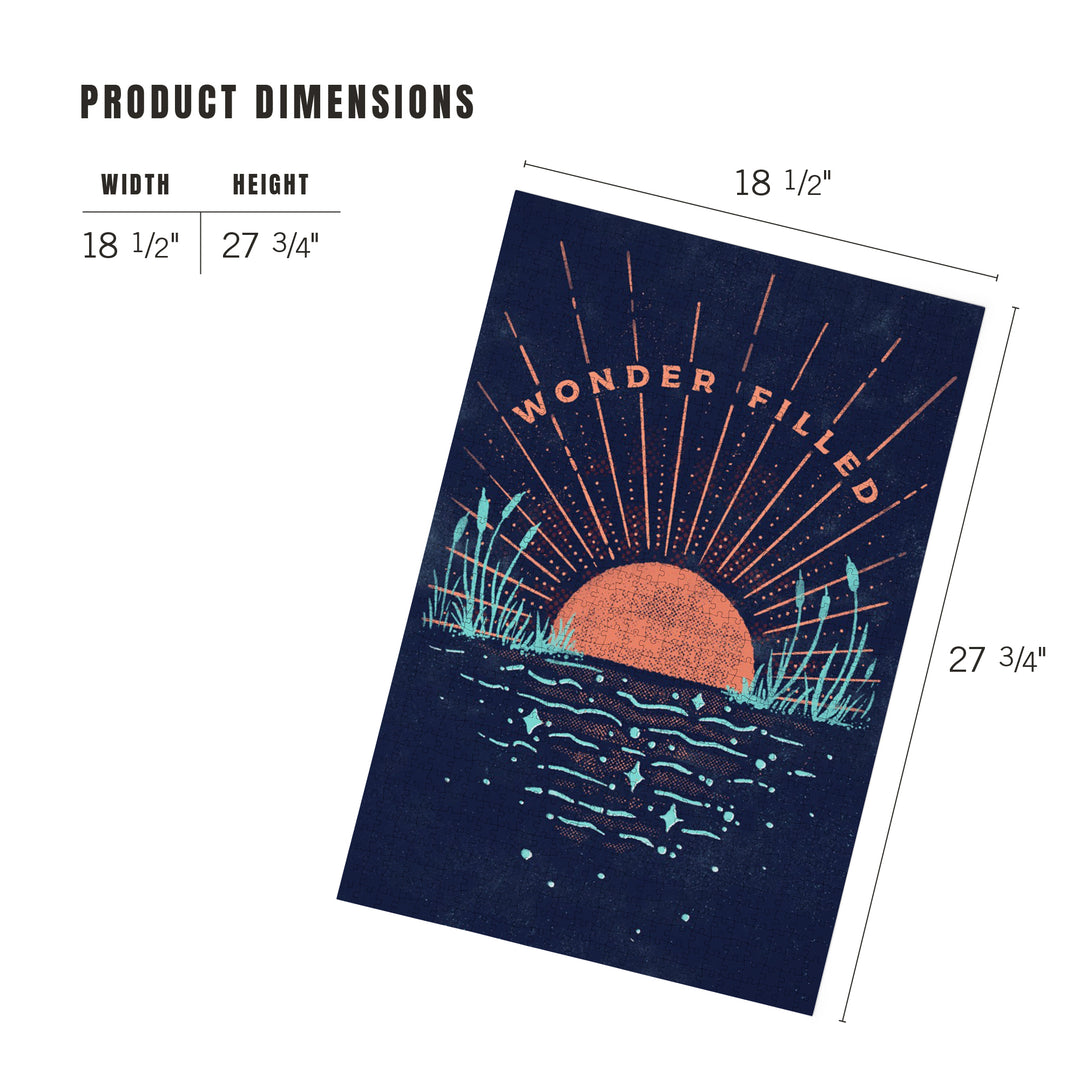 Lake Life Series, Wonder Filled, 1000 Piece Jigsaw Puzzle