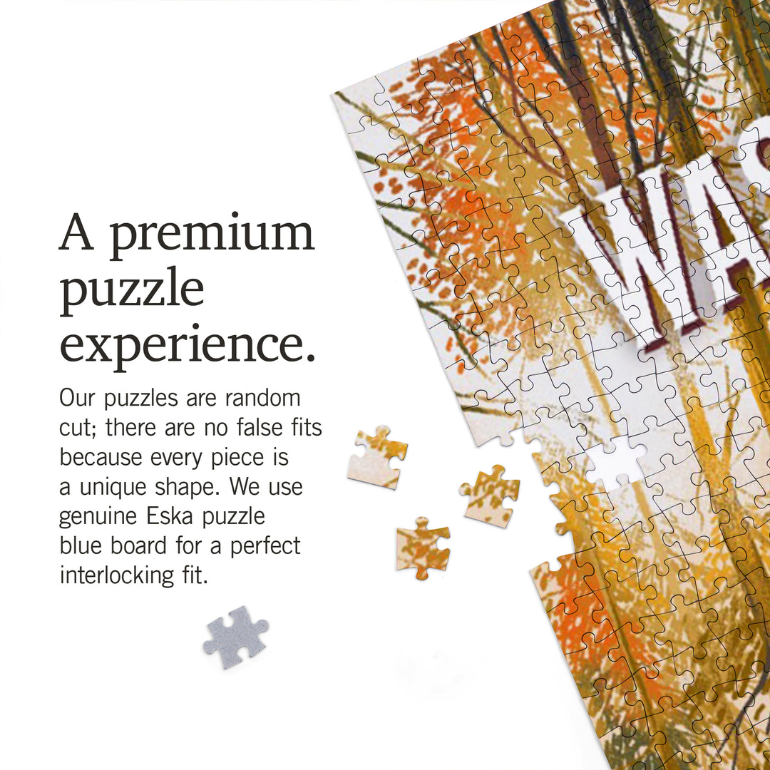 Washington, Walk In The Woods, Day Hike, 1000 Piece Jigsaw Puzzle