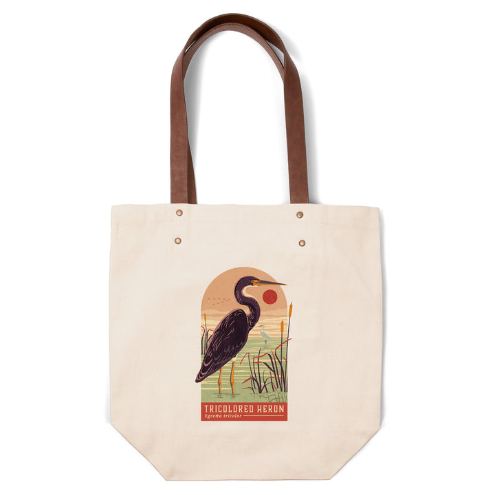 Shorebirds at Sunset Collection, Tricolored Heron, Bird, Contour, Accessory Go Bag