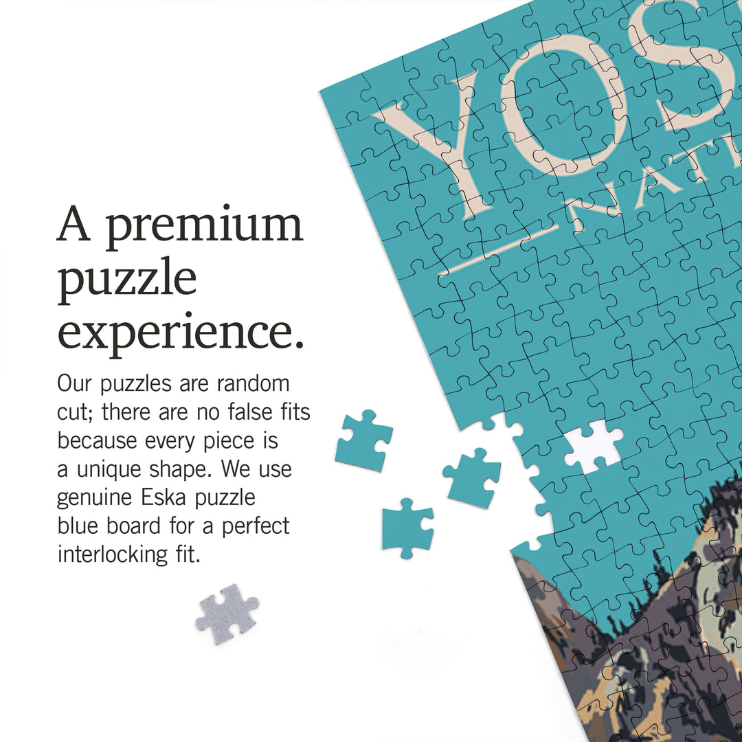Yosemite National Park, California, Yosemite Falls, Jigsaw Puzzle
