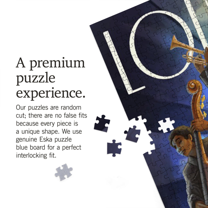 Louisiana, Birthplace of Jazz, Jigsaw Puzzle