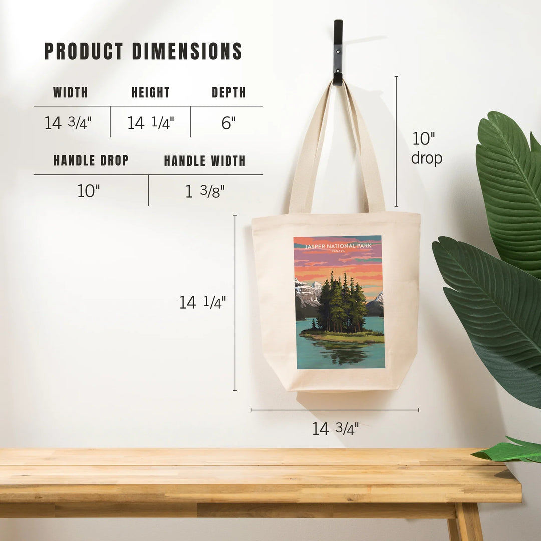 Jasper National Park, Canada, Tote Bag