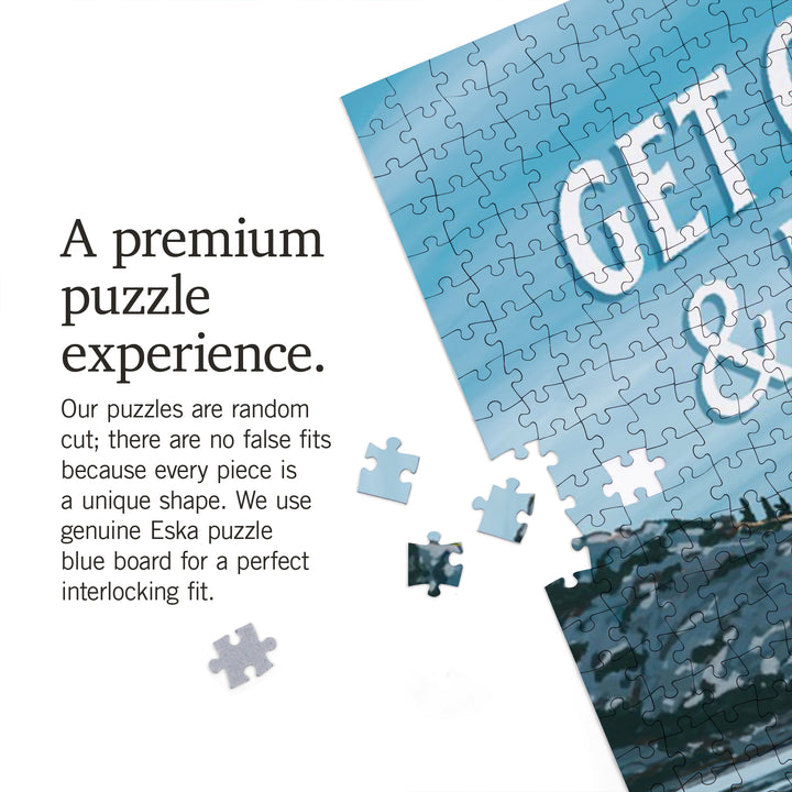 New Hampshire, Get Out and Hike, 1000 Piece Jigsaw Puzzle